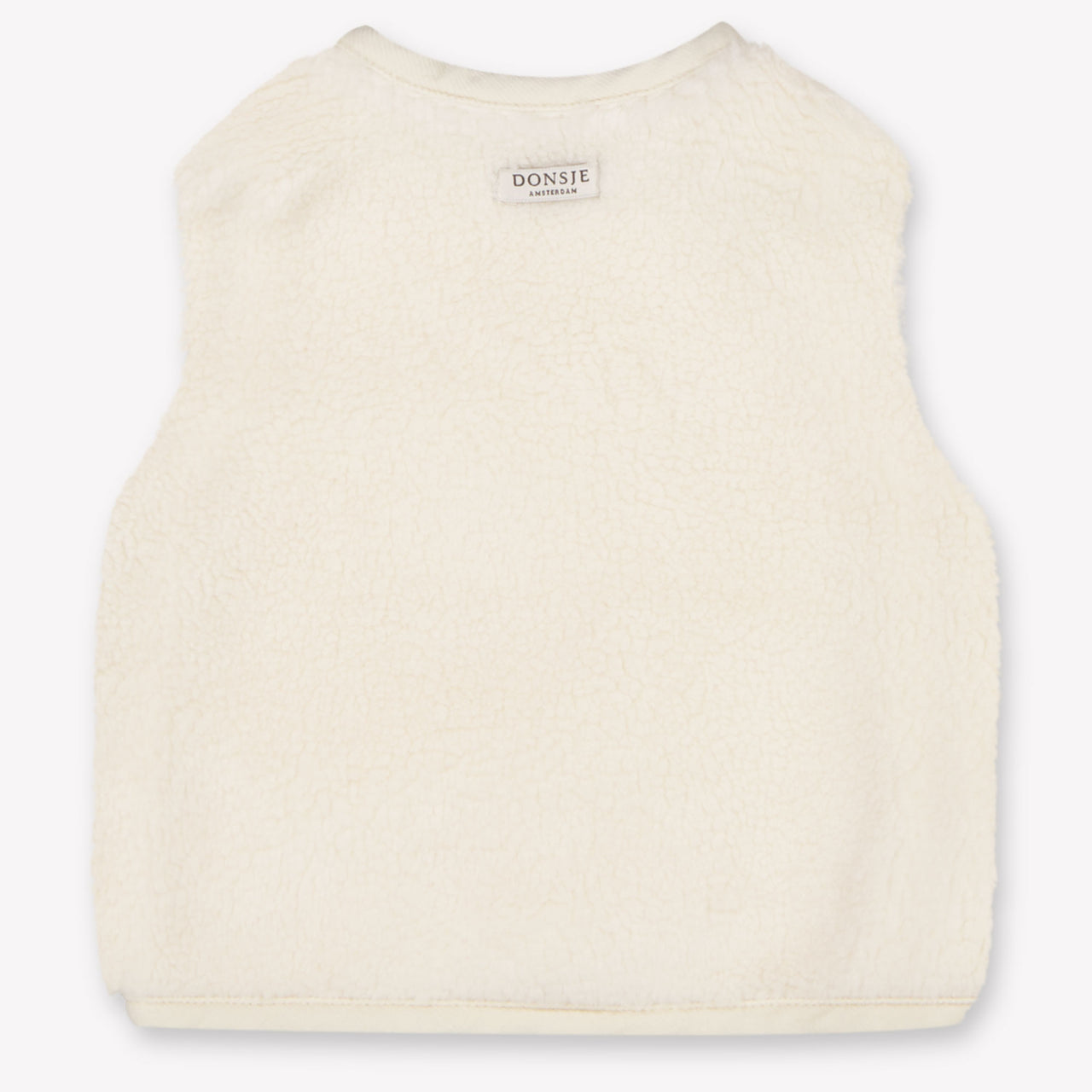 Donsje Amsterdam Monty Baby Unisex Gilets In Off White