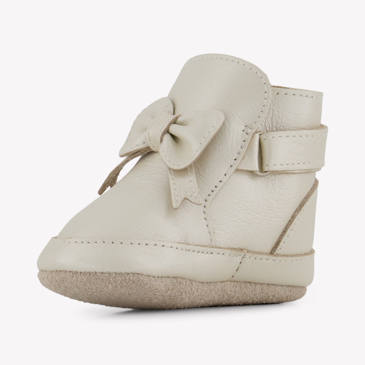 Donsje Amsterdam Cubow Baby Girls Shoes in Off-White