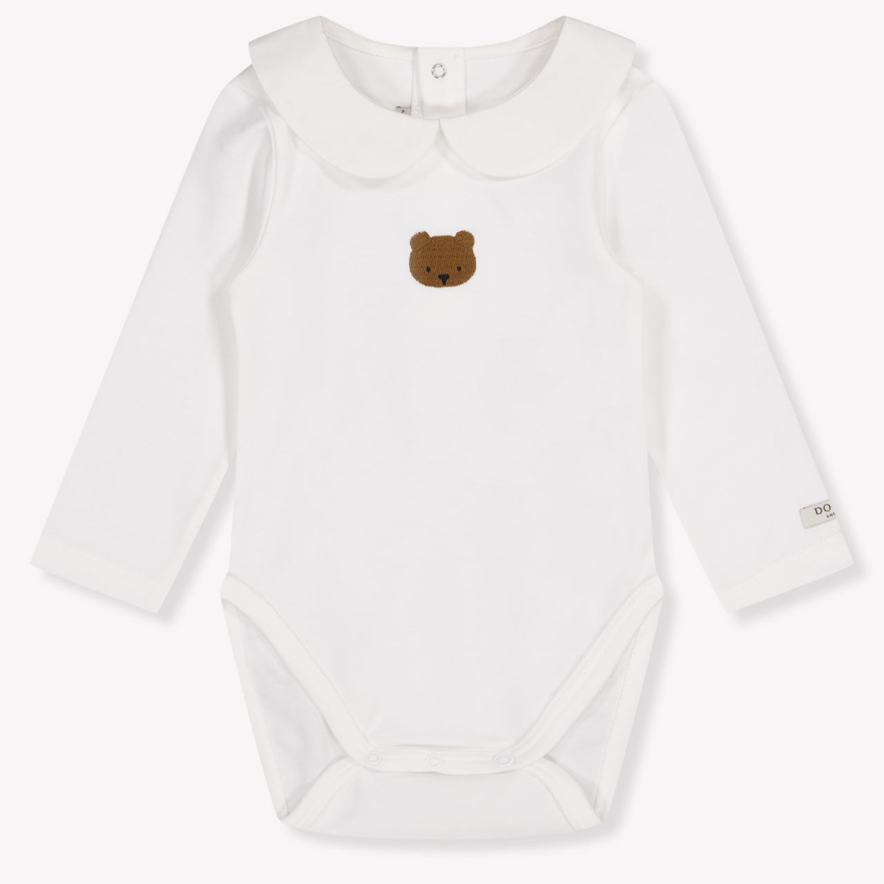 Donsje Amsterdam Davo Baby Boys Romper In OffWhite