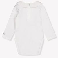 Donsje Amsterdam Davo Baby Boys Romper In OffWhite