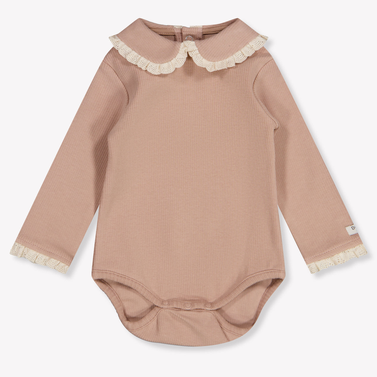 Donsje Amsterdam Diet Baby Girls Romper In Old Pink