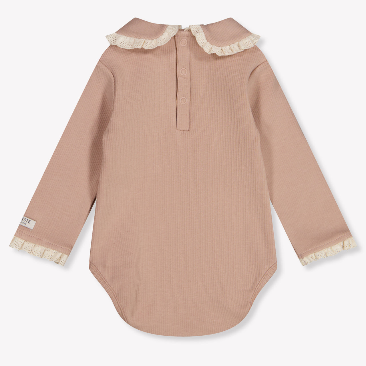 Donsje Amsterdam Diet Baby Girls Romper In Old Pink