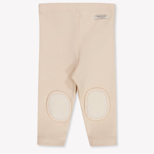 Donsje Amsterdam Keene Baby Unisex Legging In Licht Beige