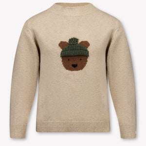 Donsje Amsterdam Kinder Jongens Trui In Beige