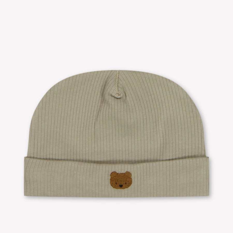 Donsje Amsterdam Beller Baby Boys Beanie in Light Green