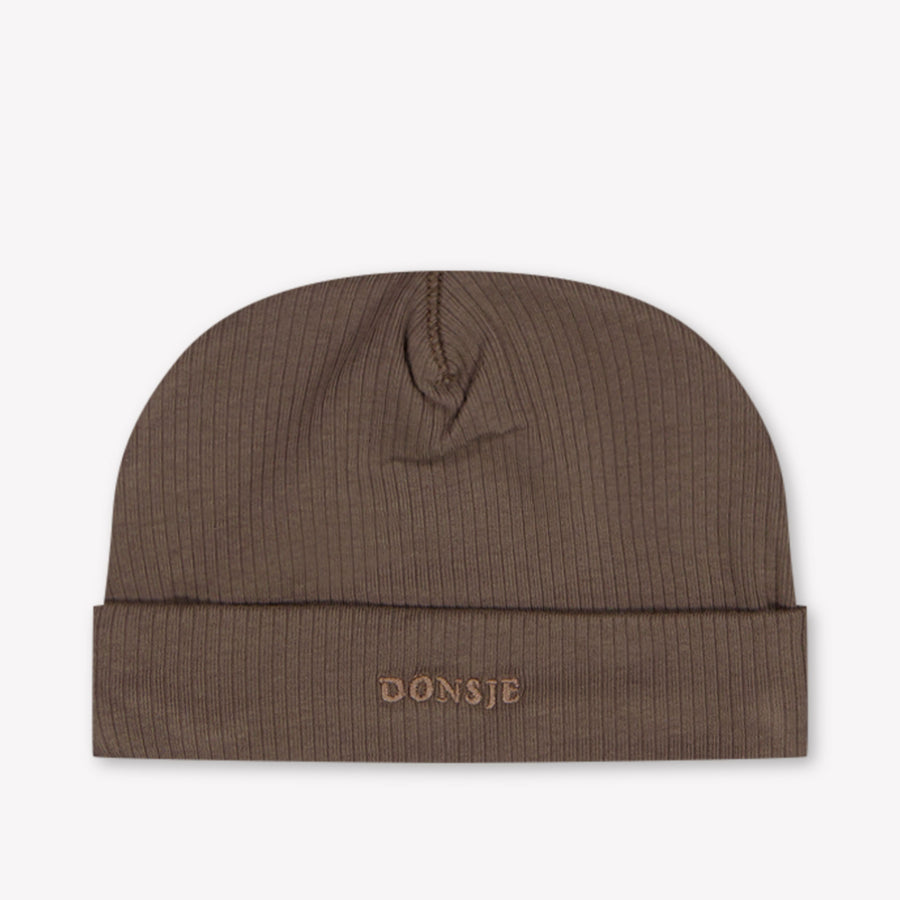 Donsje Amsterdam Caller Baby Boys Hat In Gray