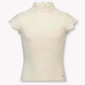 Donsje Amsterdam Aurore Kinder Meisjes T-Shirt In Licht Beige