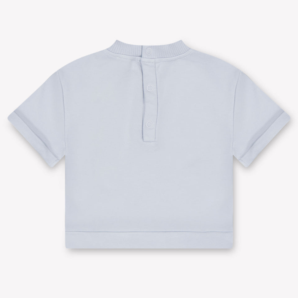 Donsje Amsterdam Jarne Baby Boys T-Shirt In Light Blue