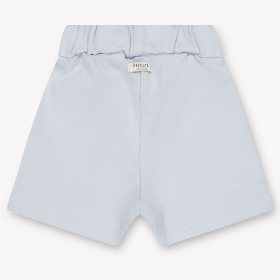 Donsje Amsterdam Ithri Baby Boys Shorts In Light Blue