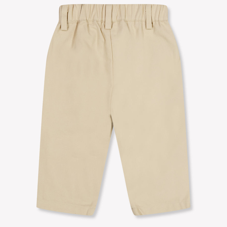 Donsje Amsterdam Kassim Baby Jongens Broek In Licht Beige