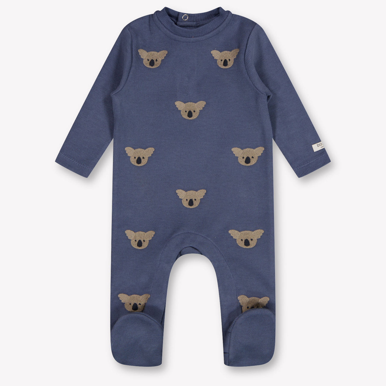 Donsje Amsterdam Phlyn Baby Boys Playsuit In Anthracite