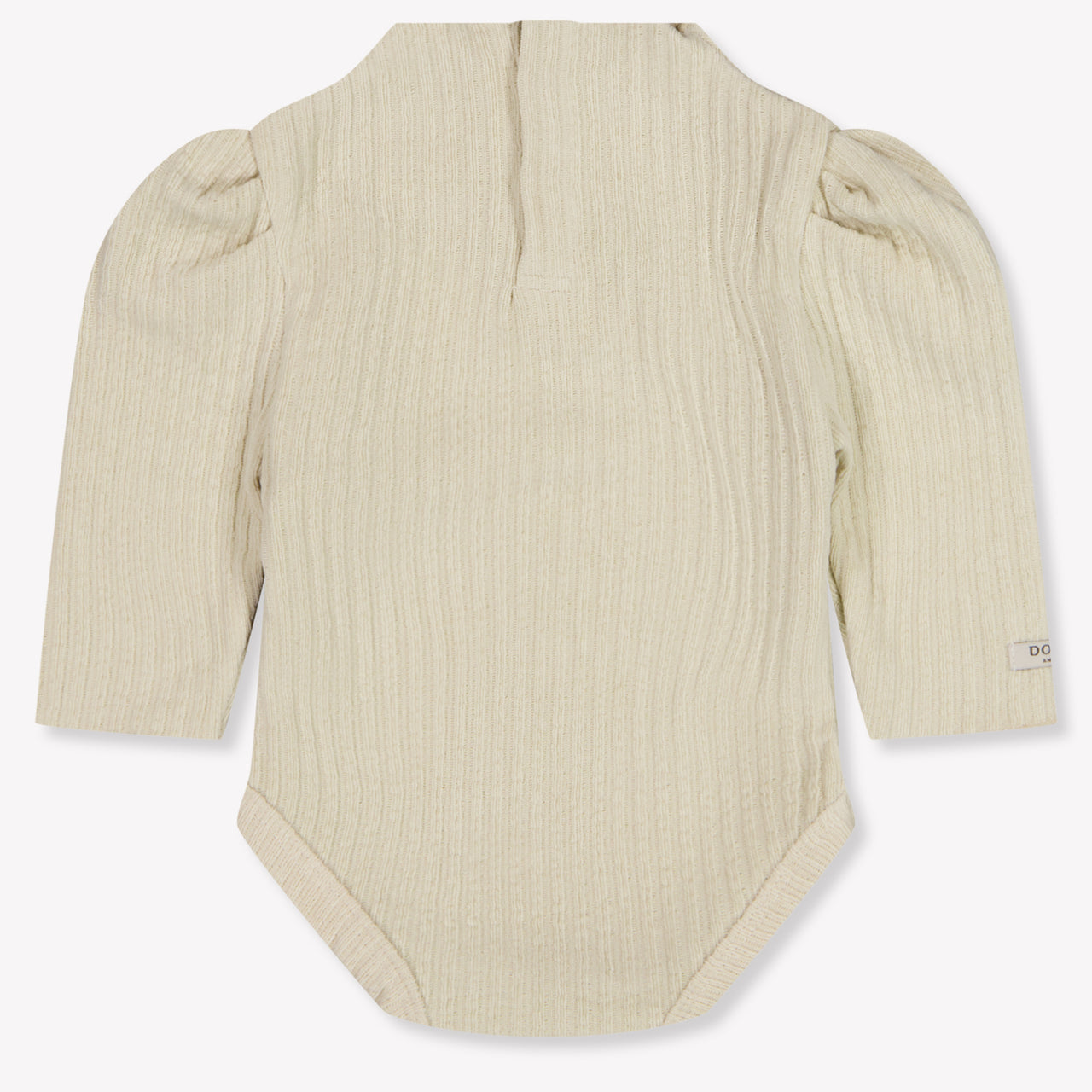 Donsje Amsterdam Giggie Baby Girls Romper In Light Beige