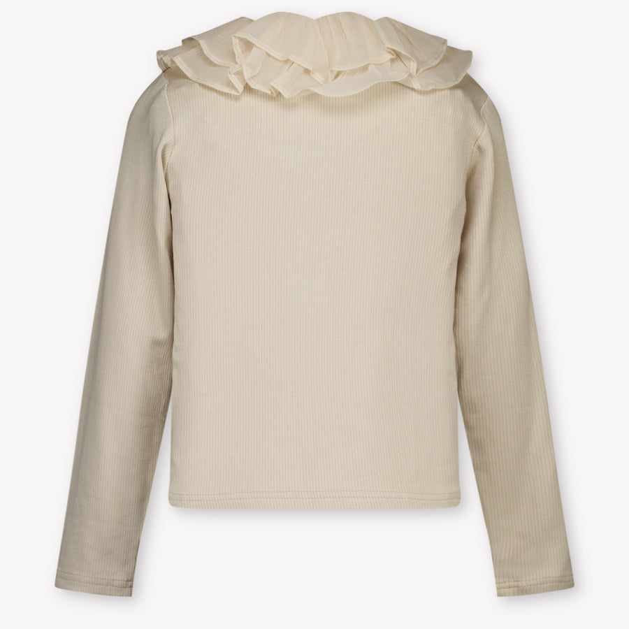 Donsje Amsterdam Kids Girls T-Shirt In OffWhite