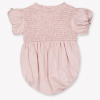 Donsje Amsterdam Eledor Baby Meisjes Rompertje In Oud Roze