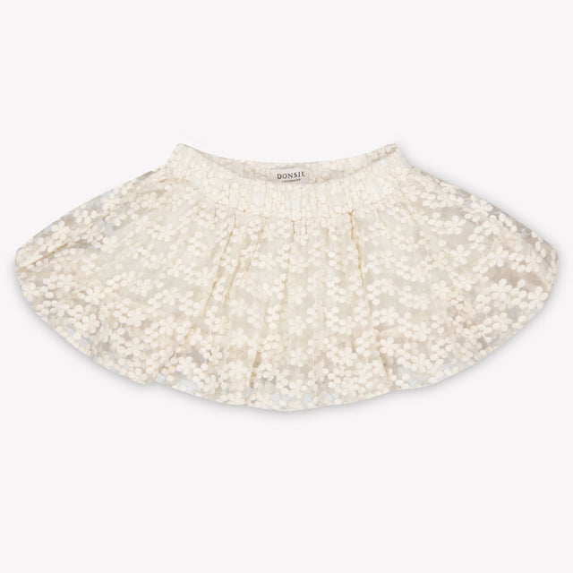 Donsje Amsterdam Justine Baby Girls Skirt In OffWhite