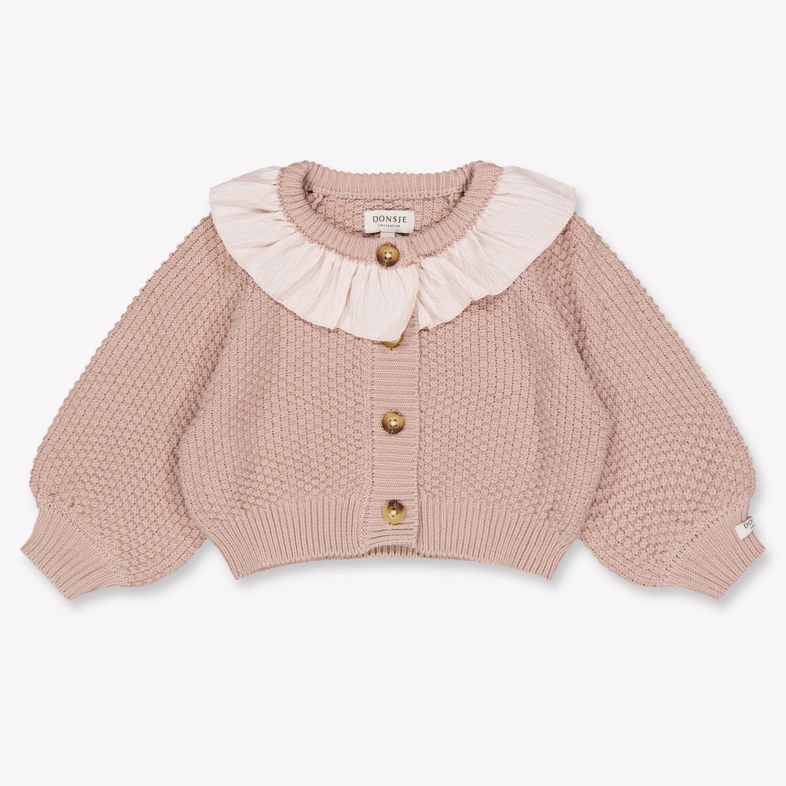 Donsje Amsterdam Veertje Baby Meisjes Vest In Lila