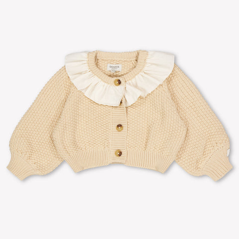 Donsje Amsterdam Veertje Baby Meisjes Vest In Zalm