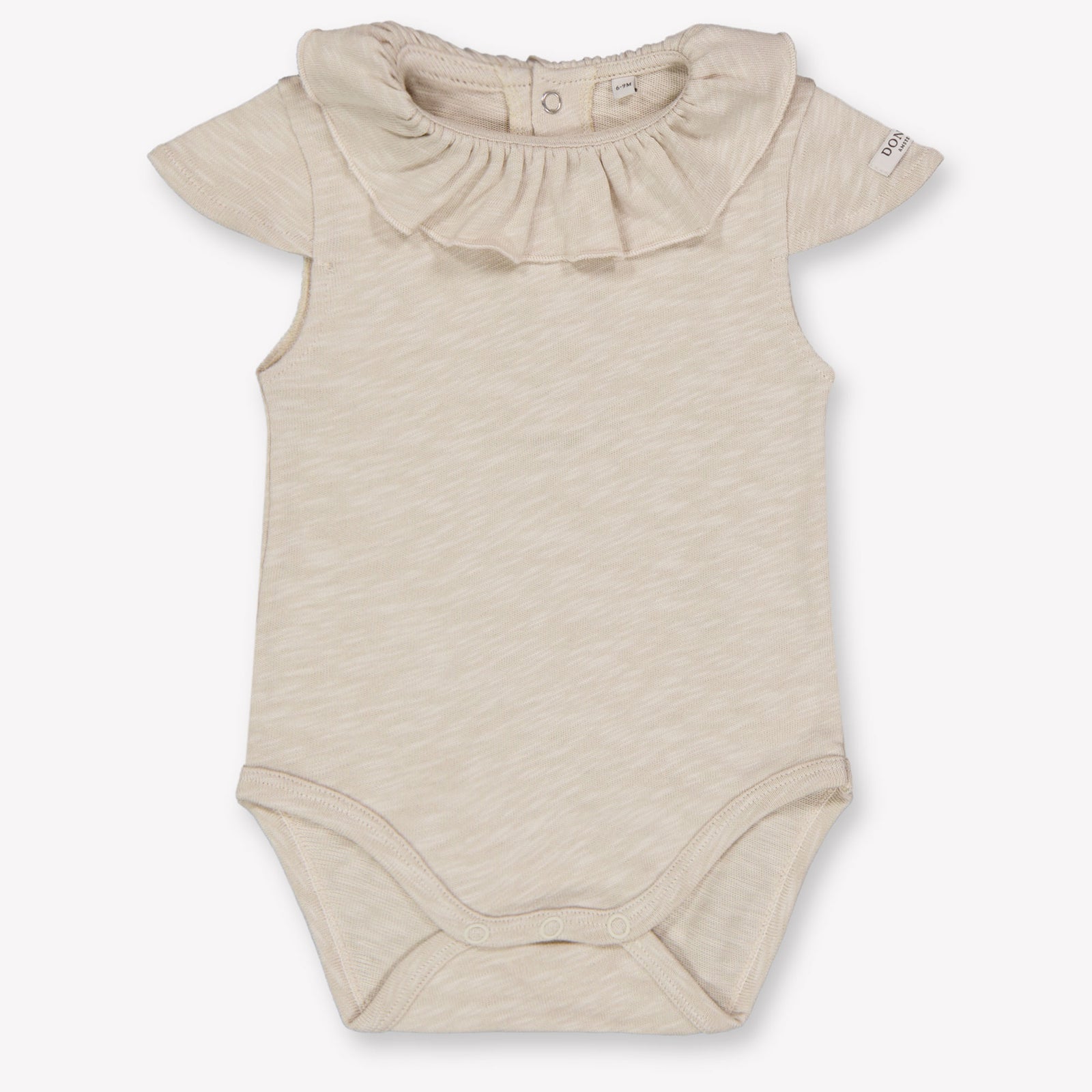 Donsje Amsterdam Litzy Baby Meisjes Rompertje In Licht Beige