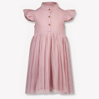Donsje Amsterdam Fleurance Kids Girls Dress In Lilac