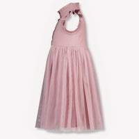 Donsje Amsterdam Fleurance Kids Girls Dress In Lilac