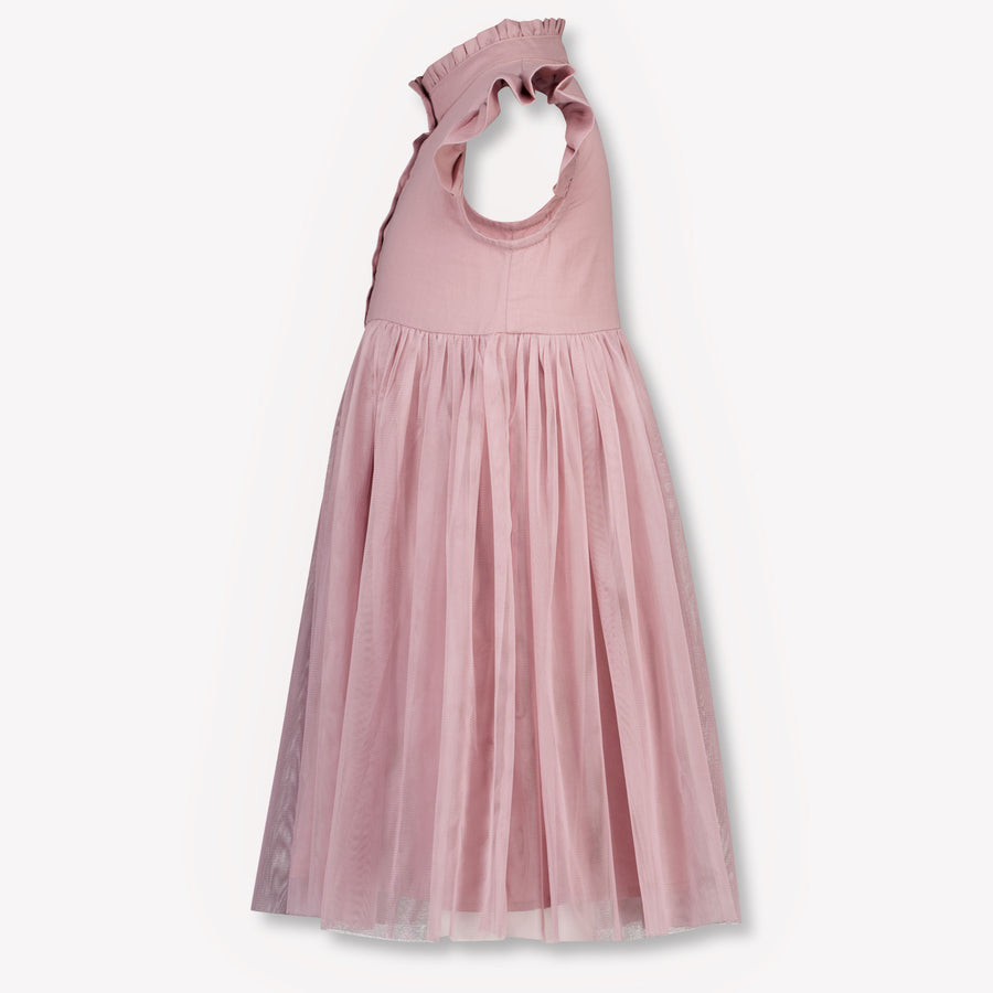 Donsje Amsterdam Fleurance Kids Girls Dress In Lilac