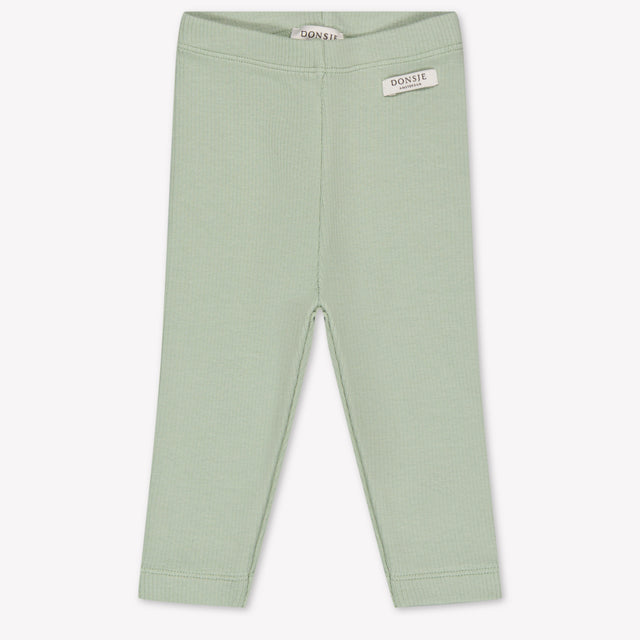 Donsje Amsterdam Baby Boys Leggings In Light Green