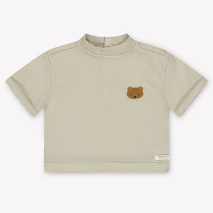 Donsje Amsterdam Jarne Baby Jongens T-Shirt In Licht Groen