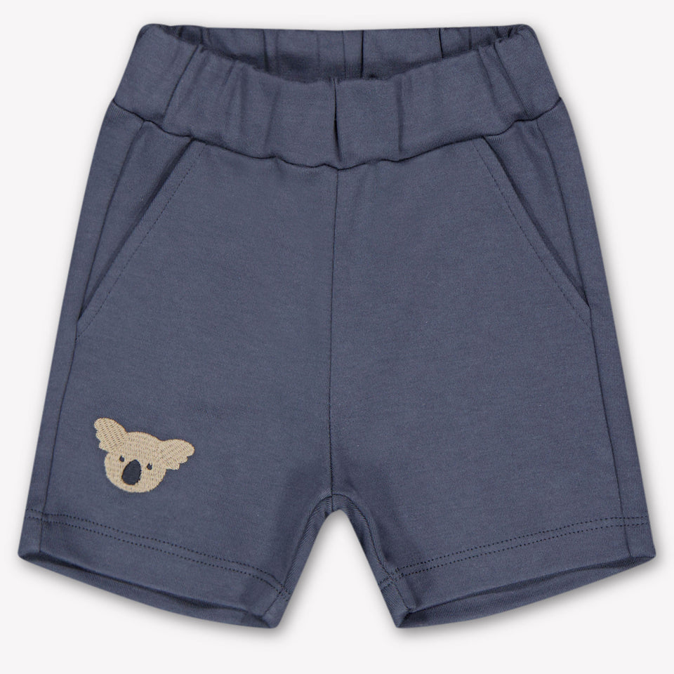 Donsje Amsterdam Ithri Baby Jongens Shorts In Navy