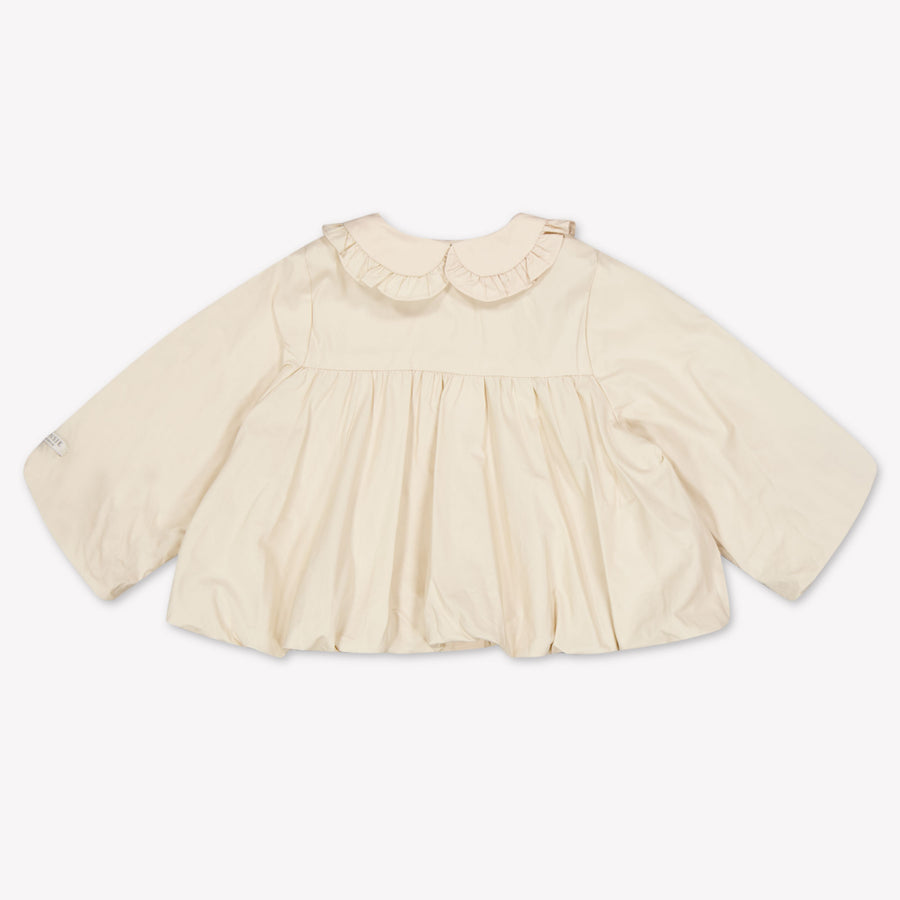 Donsje Amsterdam Sandera Baby Meisjes Zomerjas In Licht Beige