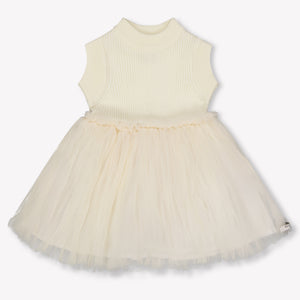 Donsje Amsterdam Xewa Baby Meisjes Jurk In Off White