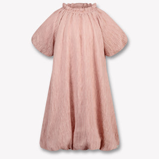 Donsje Amsterdam Dilan Kids Girls Dress In Old Pink