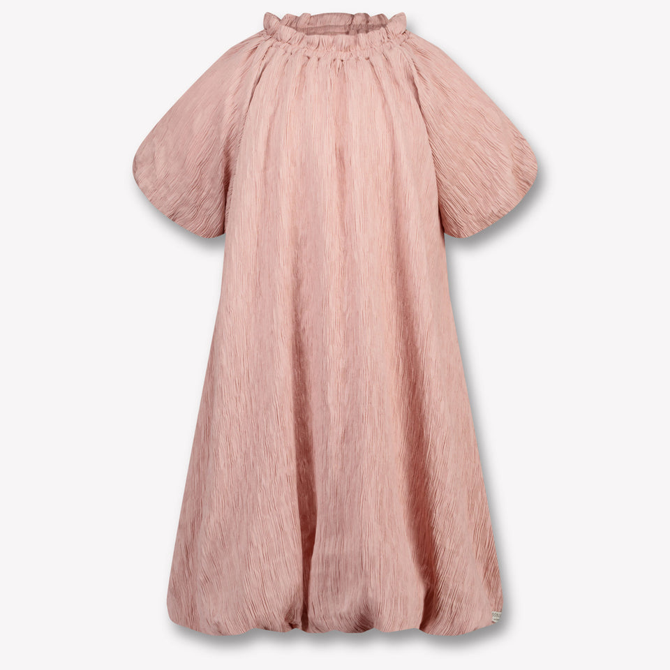 Donsje Amsterdam Dilan Kids Girls Dress In Old Pink
