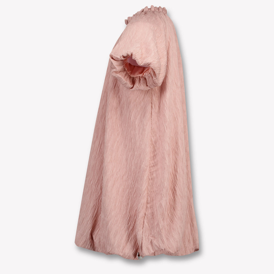 Donsje Amsterdam Dilan Kids Girls Dress In Old Pink