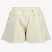 Donsje Amsterdam Cornstarch Kids Girls Shorts In Light Beige