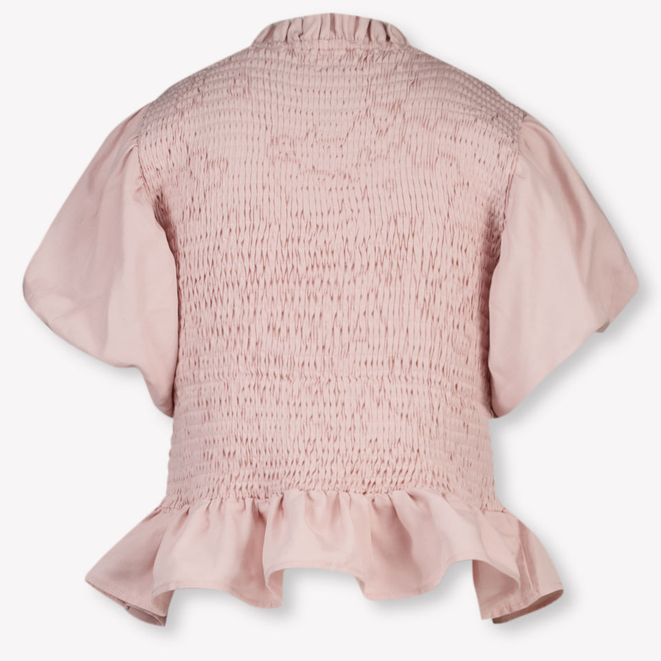 Donsje Amsterdam Sorien Kids Girls T-Shirt In Light Pink