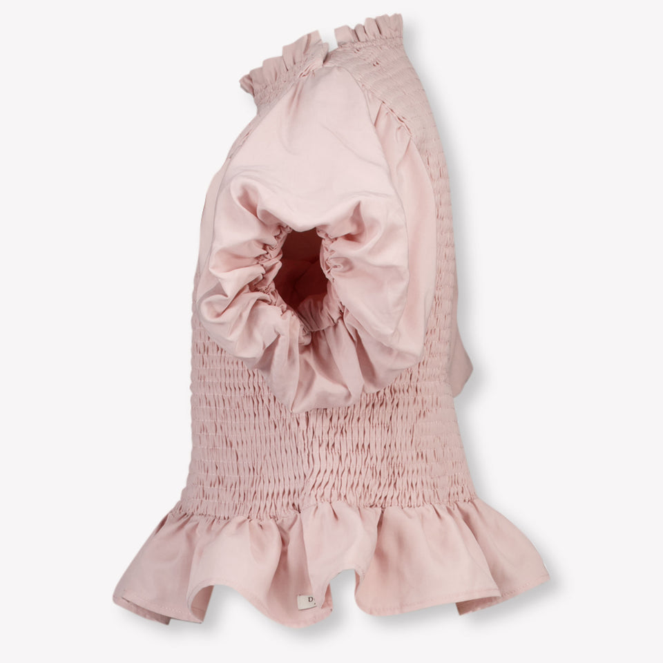Donsje Amsterdam Sorien Kids Girls T-Shirt In Light Pink