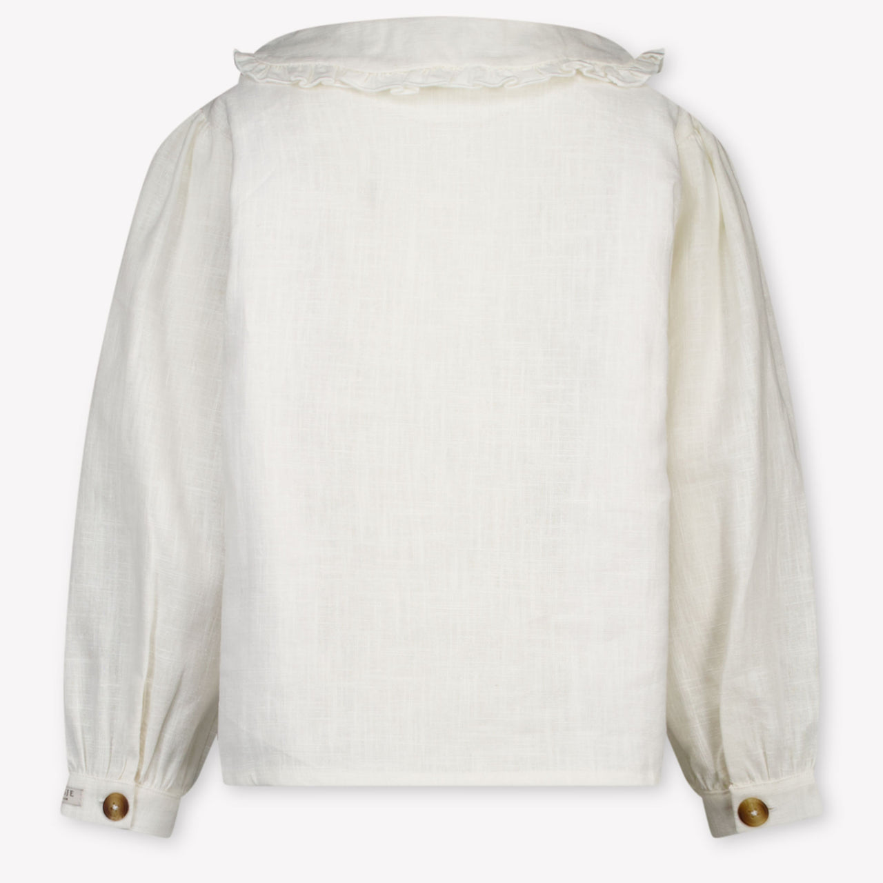 Donsje Amsterdam Luikje Kinder Meisjes Blouse In Off White
