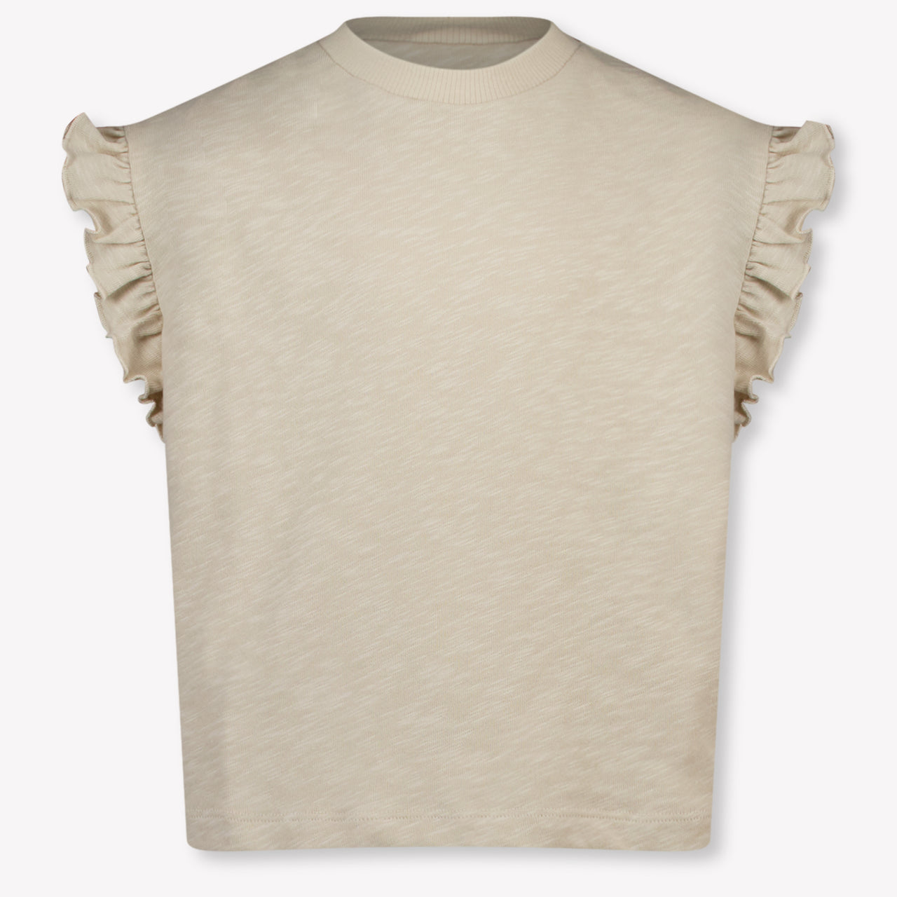 Donsje Amsterdam Nuriel Kids Girls T-Shirt In Light Beige