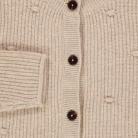 Donsje Amsterdam Marloes Kinder Meisjes Vest In Beige