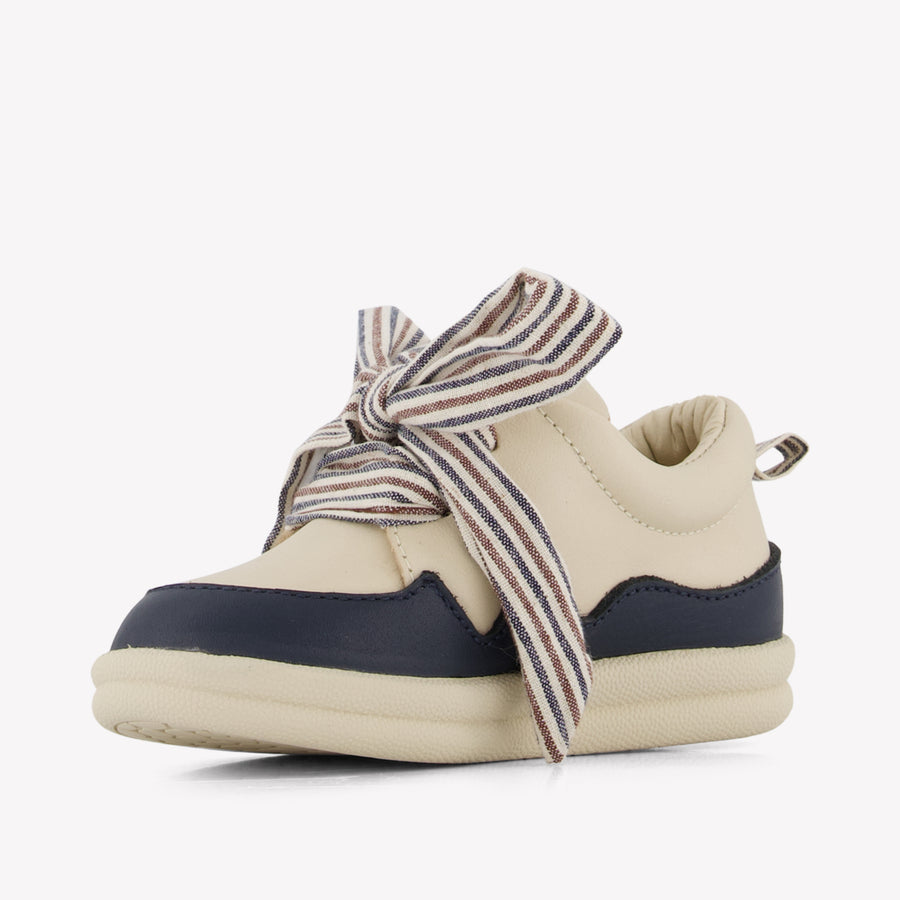 Donsje Amsterdam Lenson Baby Jongens Sneakers in Creme