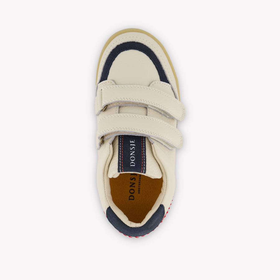 Donsje Amsterdam Ronan Jongens Sneakers In Off White