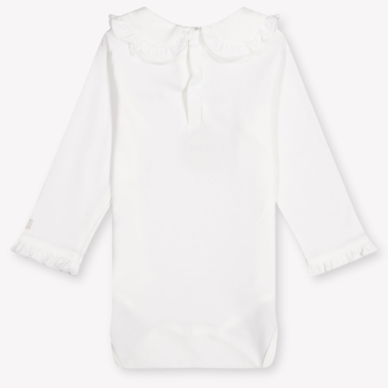 Donsje Amsterdam Dovie Baby Girls Romper In OffWhite