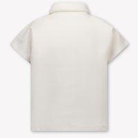 Donsje Amsterdam Ivelle Kids Girls Polo In OffWhite