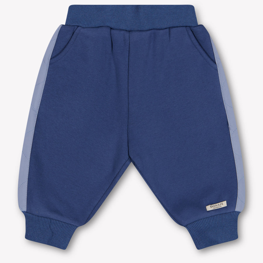 Donsje Amsterdam Noorien Baby Unisex Pants In Dark Blue