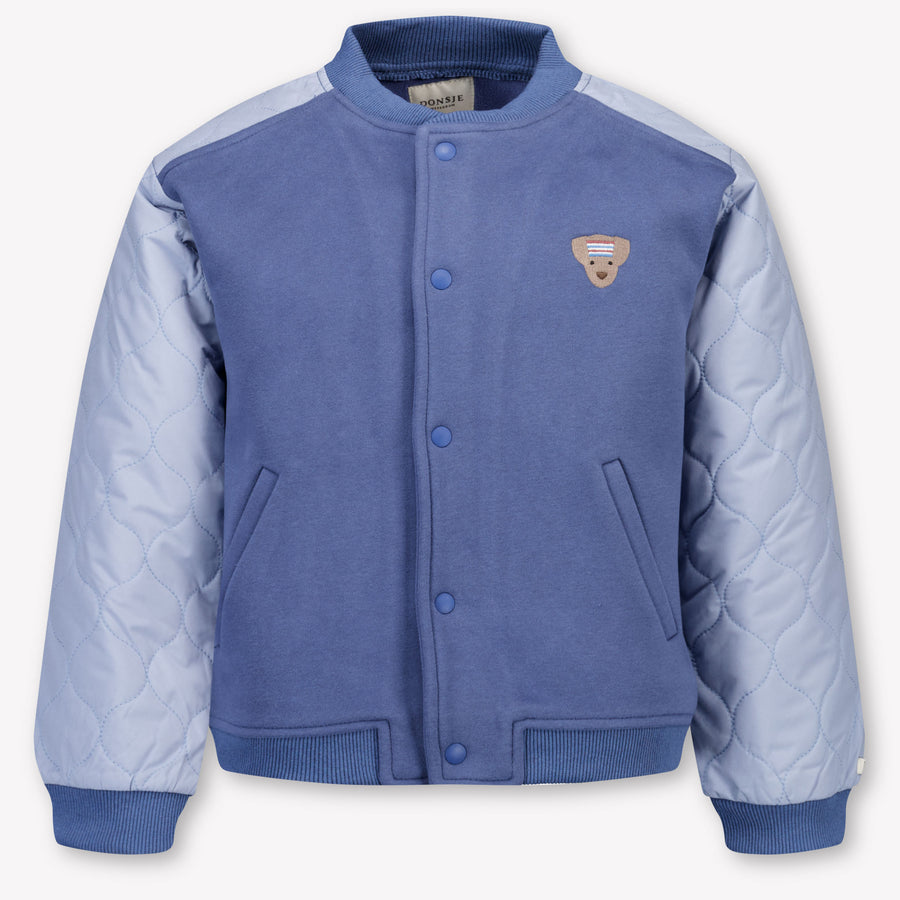 Donsje Amsterdam Noal Boys Cardigan in Dark Blue