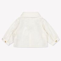 Donsje Amsterdam Anoeche Baby Meisjes Blouse In Off White