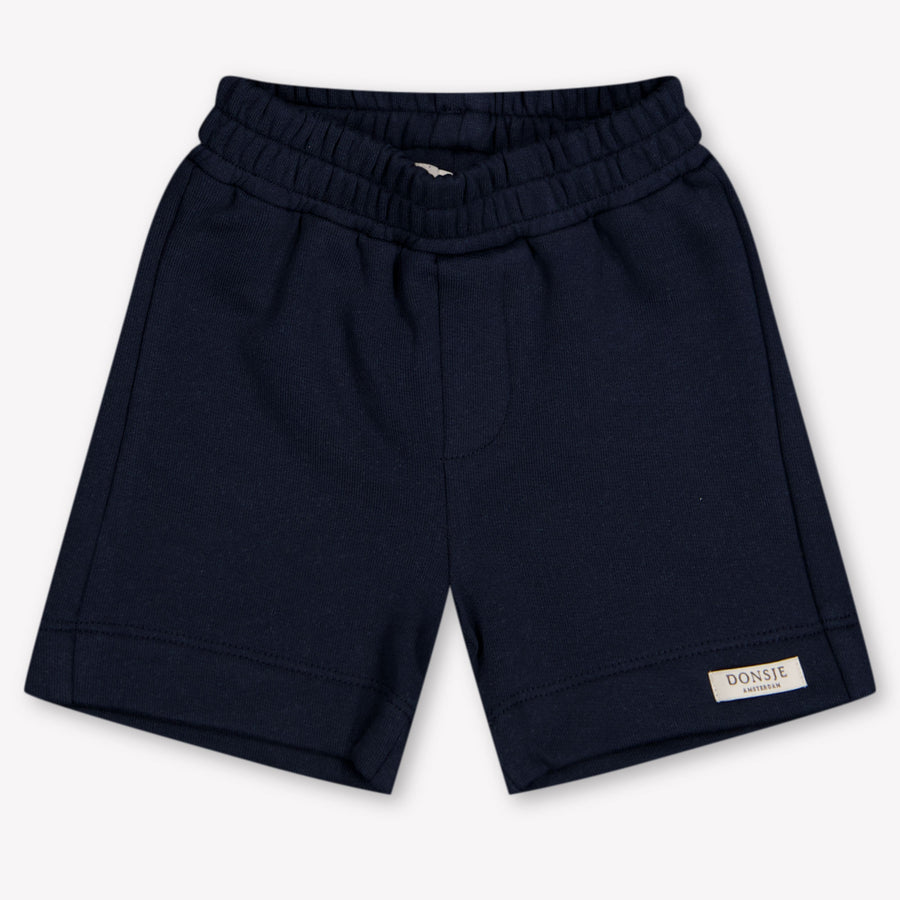 Donsje Amsterdam Rafie Baby Boys Short in Navy