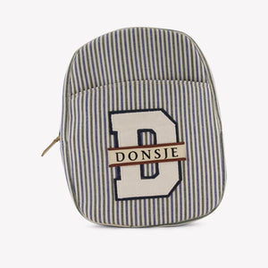 Donsje Amsterdam Raffie Kinder Unisex Tas In Blauw