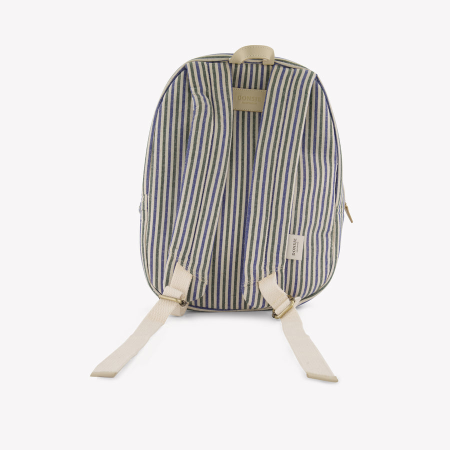 Donsje Amsterdam Raffie Kinder Unisex Tas In Blauw