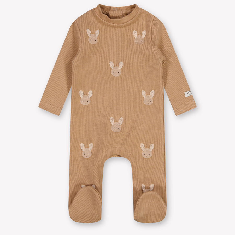 Donsje Amsterdam Phlyn Baby Meisjes Boxpakje In Oud Roze
